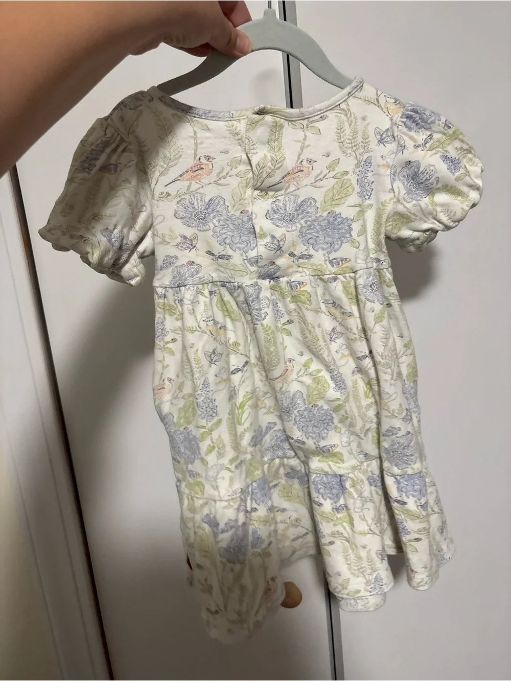 Magnetic Me floral dress birds butterfly 4T